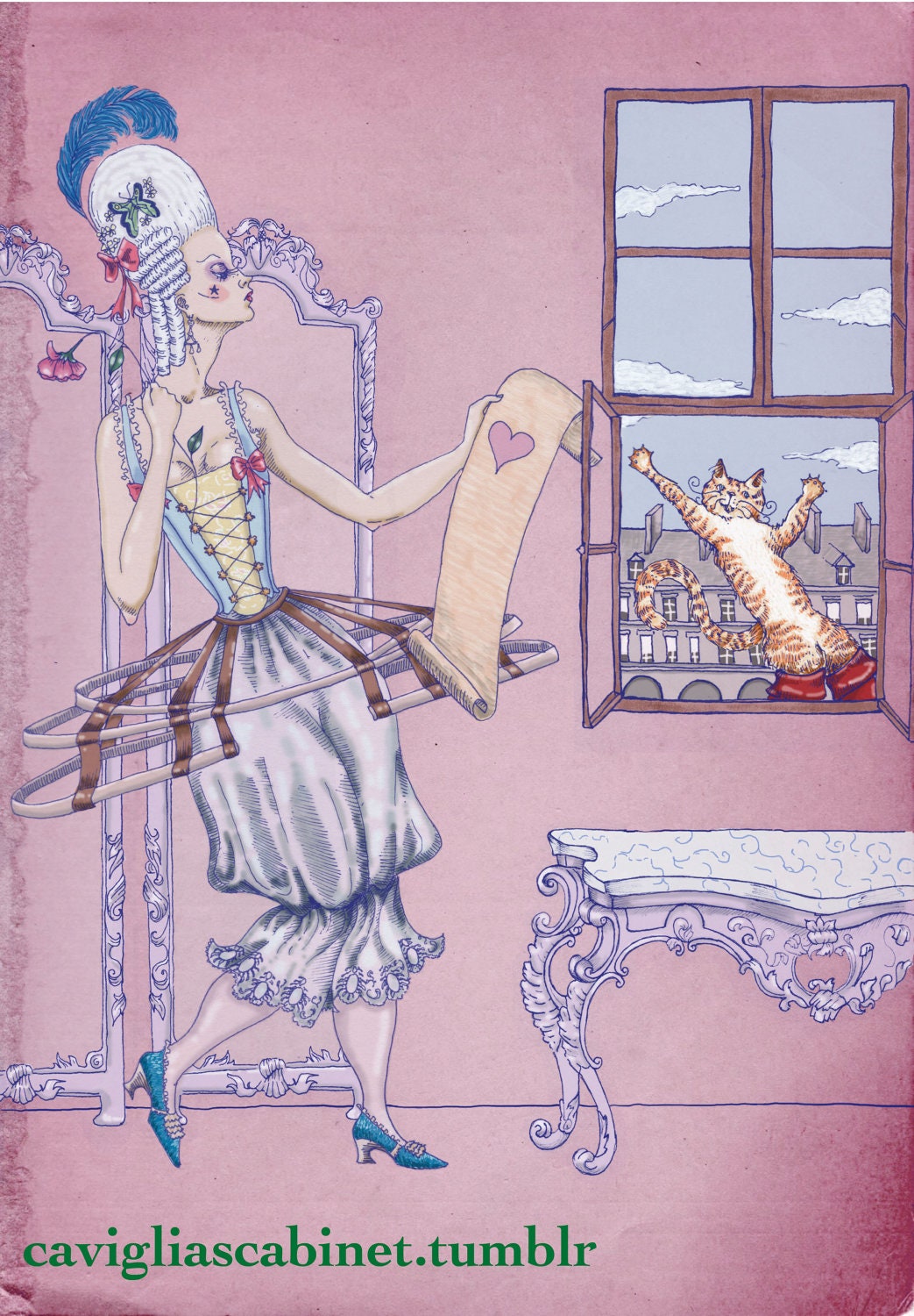 Puss In Boots - giclee print