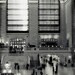 Black and white New York City photography, Grand Central Station, urban Dad, gray, white, black, Father's Day