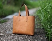 Handmade Leather Tote Bag - made to order