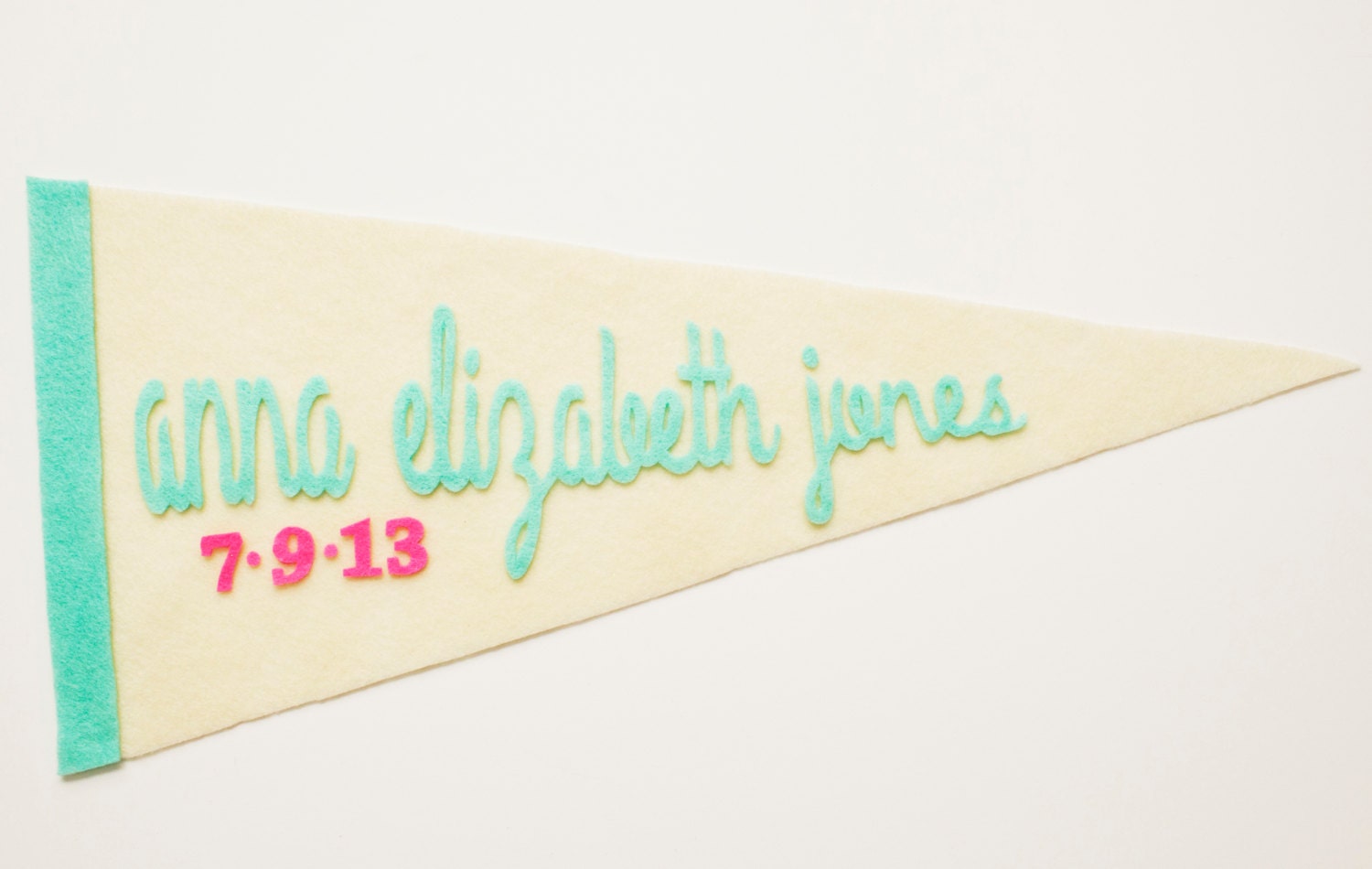 Custom Felt Pennant (style 3)
