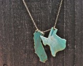 Live & Love Custom Necklace. Any 2 States on 1 chain