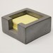 Concrete Post-It Note Holder -  Dark Grey