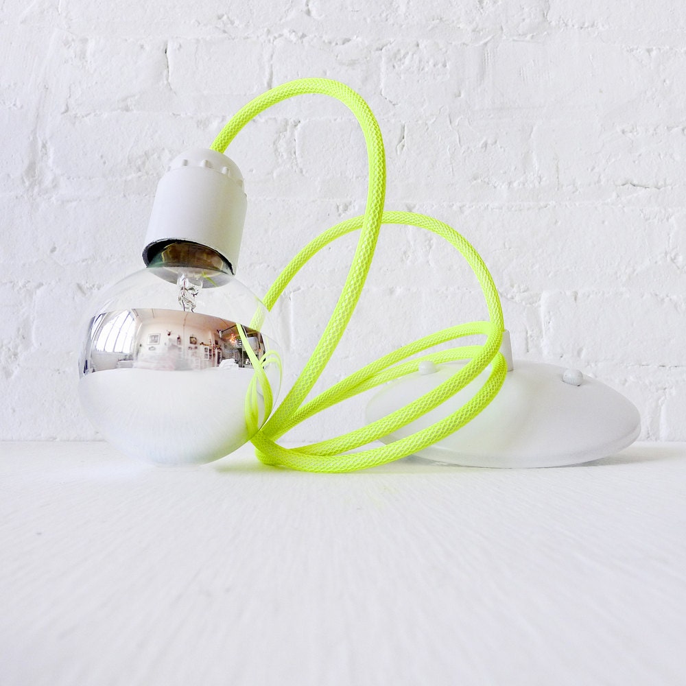 Design A Custom Hanging Light Color Cord Pendant- 8ft