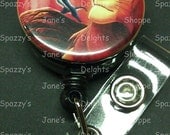King is Born ID Badge Button Reel.