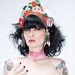 Miyu Decay OOAK Vintage Kimono Kokoshnik Headdress