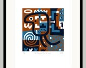 The Thousand Year Old Saint - Limited Edition Fine Art Print by Lo Cole