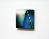 Hipstamagnets: Square Tile Resin Photographic Magnets (St. Louis Arch)