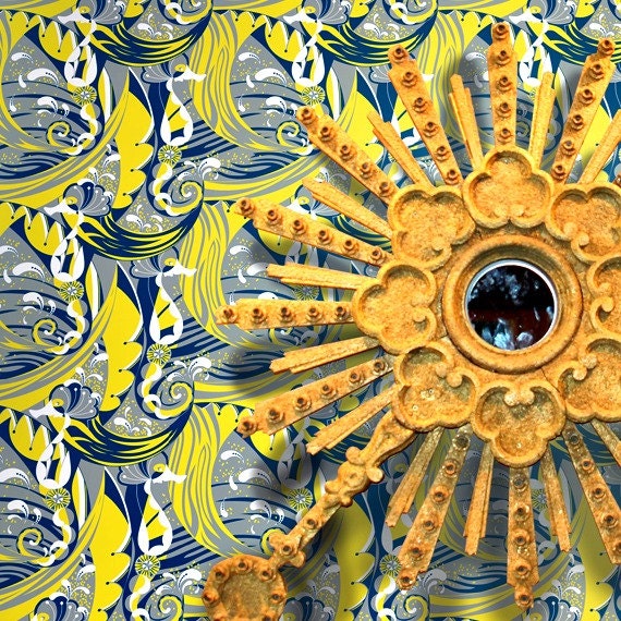 Wallpaper in Carnival of Tides 4 colorways