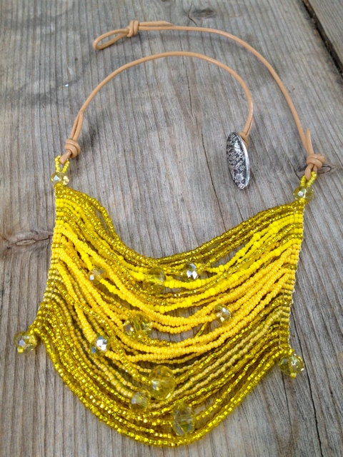 Sweet Saffron Necklace