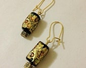 Colorful Raindrop Glass Earrings