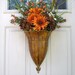 Front Door Wreaths, Autumn Wreath,Thanksgiving Decor, Orange Wreath, Fall Wreaths, Harvest Decor, Autumn Door Wreath