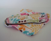 Reusable incontinence Pads - Aunt whOO cotton flannelette and upcycled wool menstrual pad - SUPER ABSORBENT