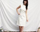 The White Rose Wiggle Dress