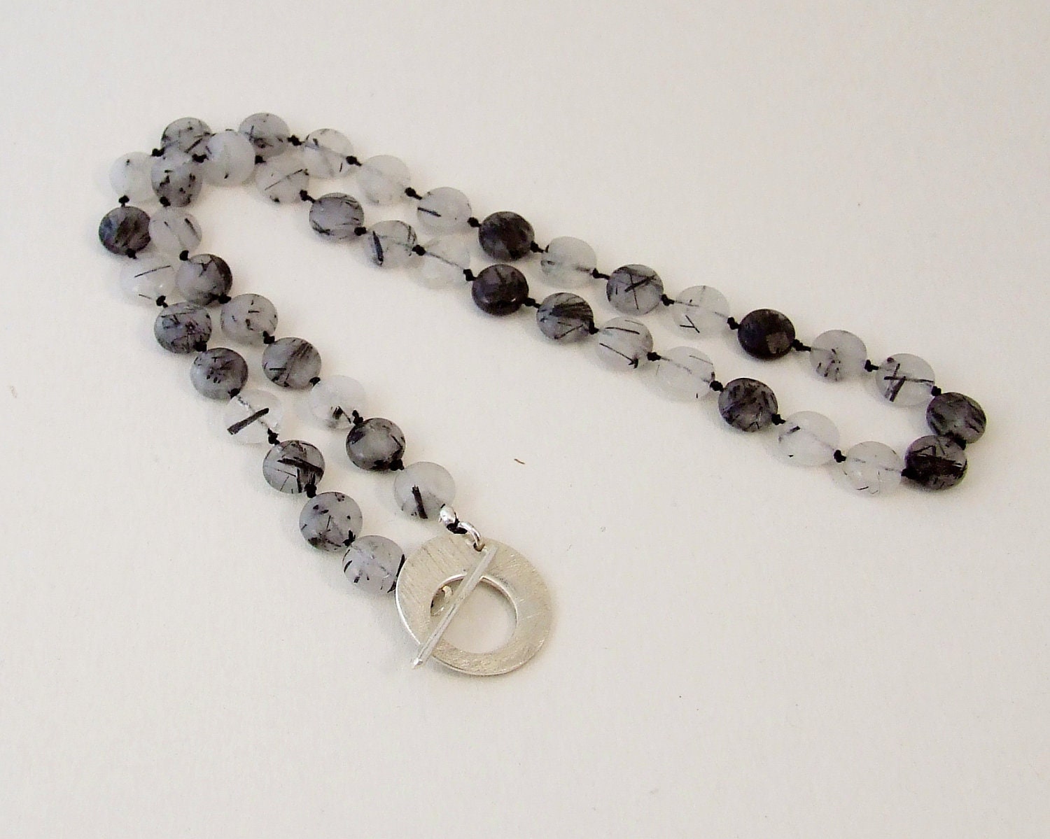Necklace  Tourmaline in Quartz