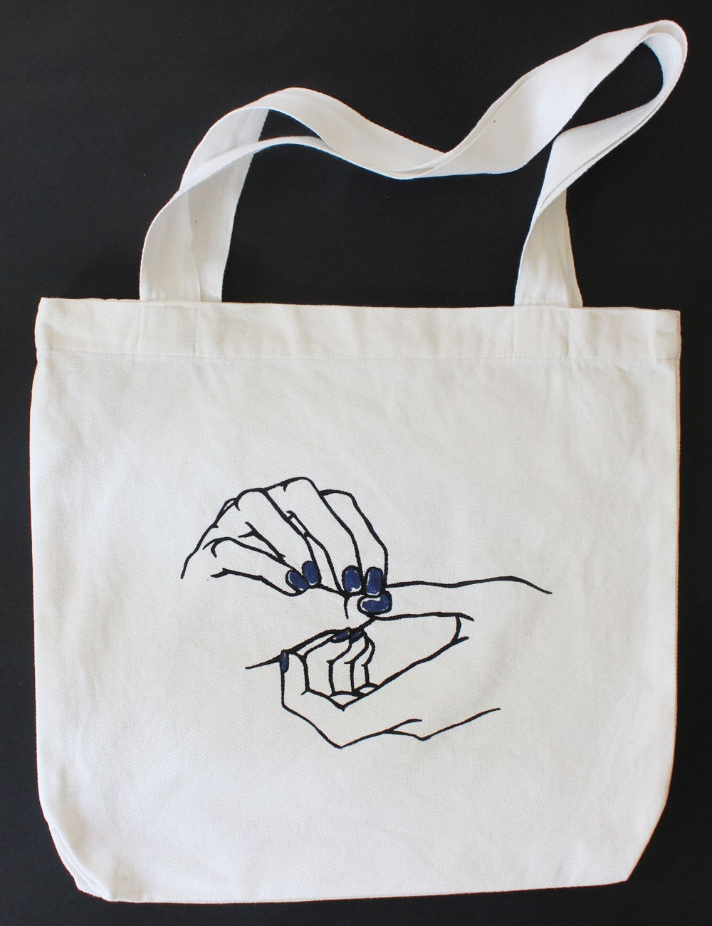 Chipped Nail Polish Tote