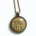i love you a BUSHEL and a PECK - Wearable Art Necklace