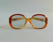 Vintage Marwitz Amber Gradient Oversized Glasses