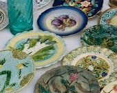 French flea market plates - Dimanche matin - analog fine art print 8 x 12 inches