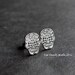 Sugar Skull earrings, Calaveras line.