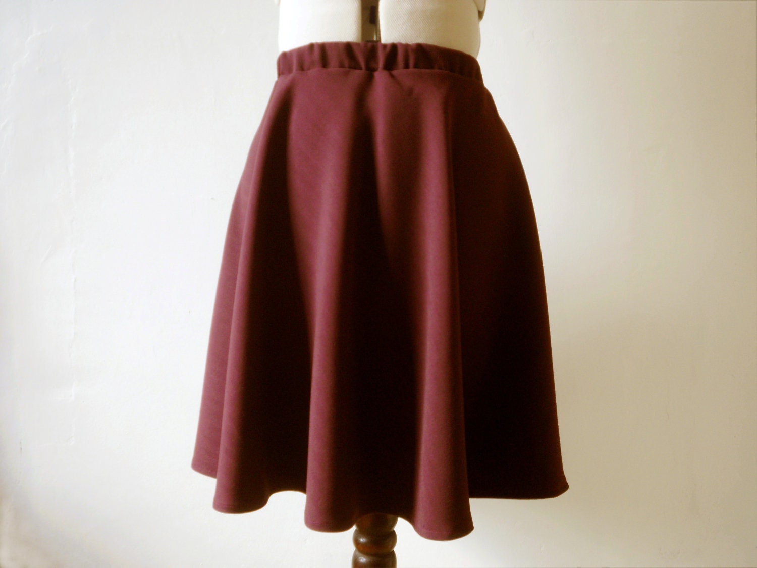 Purple mini a line skirt small medium