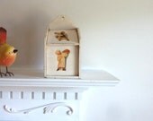 Vintage Wooden Salt Box,  Retro Wooden Box,  Handmade Salt Box