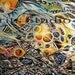 Large Original Abstract Painting -"Lost Trails"