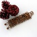 Beaded bracelet - Tiger's Eye Gemstone Chip Beads Weave Charm Bracelet Bangle