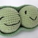 Two Peas in a Pod Amigurumi Crochet Baby Rattle