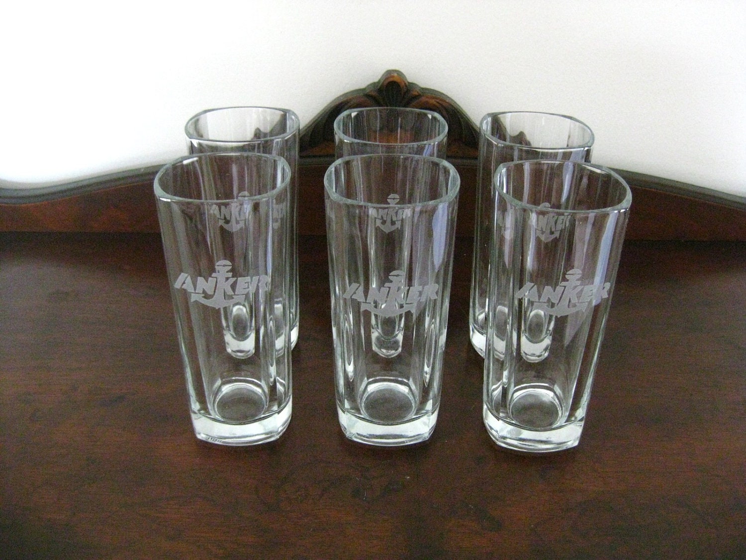 Anker Drinking Glasses Made in France- Set of Six