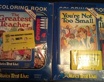 2 "Stories that Live" book sets- Series 3 The Greatest Teacher, You're Not Too Small