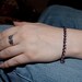 Pink, Black, and Silver Bracelet