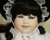Heather Elizabeth - Handmade Porcelain Doll (Designed by Josephine Laxten, crafted by Esther Faulkner)