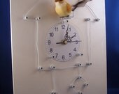 LA FAB handmade Cuckoo Clock in white