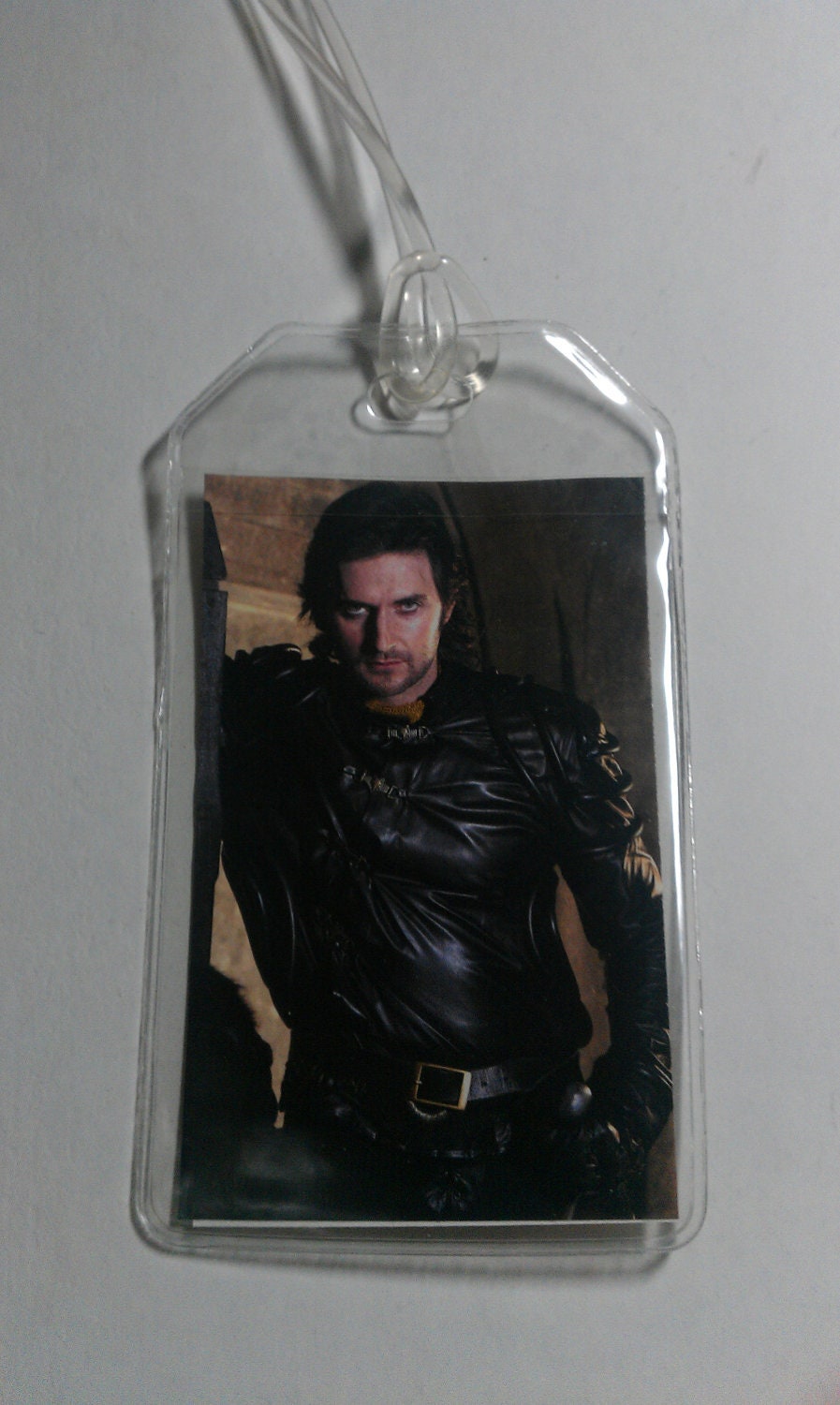 LUGGAGE TAG Richard Armitage Robin Hood Guy of Gisborne