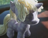 Digital Copy, Filly & Colt Plush Sewing Pattern with Unicorn Horn and Pegasus Wings (Pony, Plushie, Stuffed Toy)