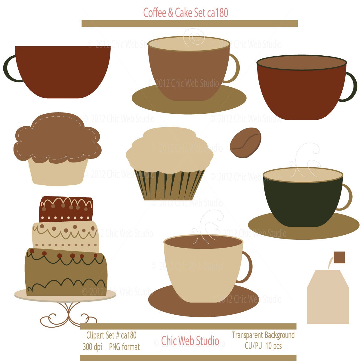 clipart muffins and coffee - photo #49