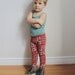 Limited Edition 'Mountain' Leggings in Lavender on Rust