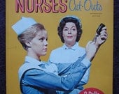 Retro 1975 The Nurses Cut-Outs Paper Doll Set CBS American Television Series Whitman Publishing