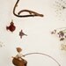 Doll mobile,  Waldorf inspired home decor, Natural  colors   - The Fisherman