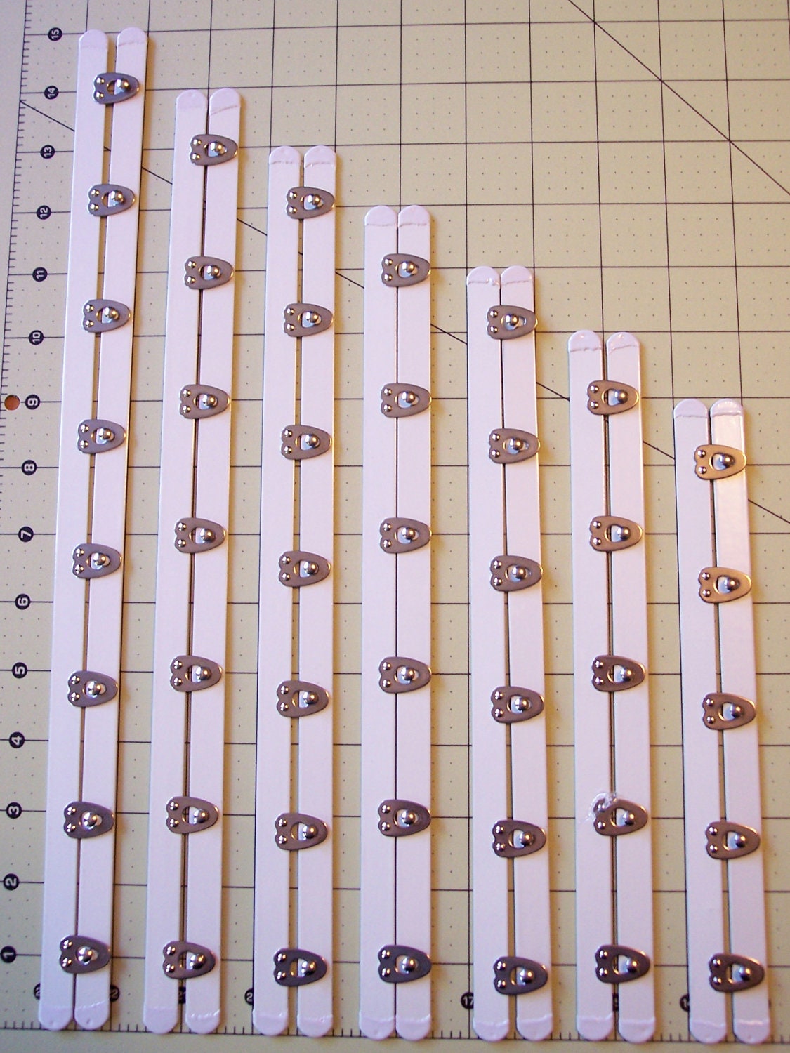15" Steel Corset Busk