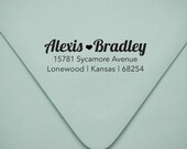 Custom Return Address Rubber Stamp - Self Inking