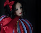 Snow White Halloween Modern Princess Warrior Style for  Halloween Girls Tweens  in Red, Blue & Yellow