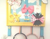 Myleelee's Boutique Rainbow Hair Bow Holder