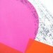 Screenprint - Sun Mountains Print Geometric Nature art print poster - limited edition hand silkscreen printed