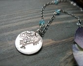 paisley apatite necklace
