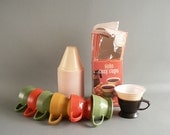 1970s Solo Cozy Coffee Cup Set