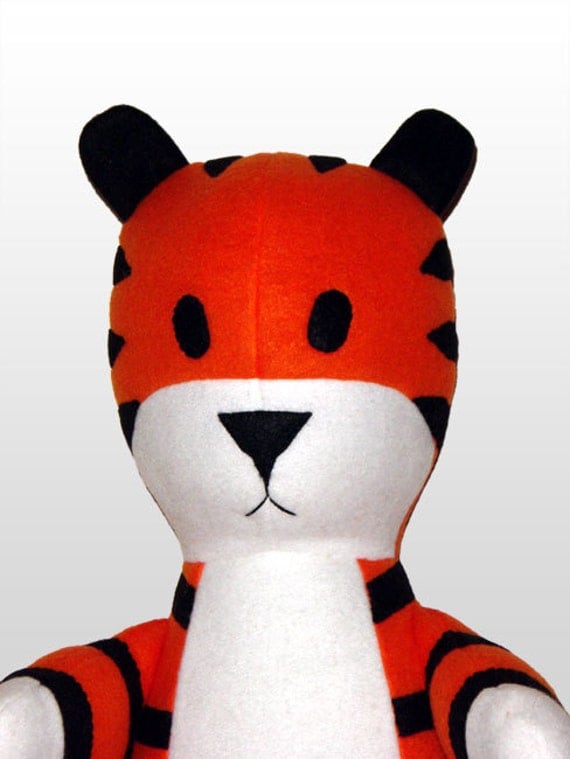 Nobbes, not Hobbes, tiger buddy plush doll limited edition