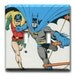 Batman and Robin Double Switch Plate 1980's Vintage Wallpaper the Dynamic Duo
