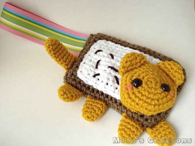 Cookies and Cream Nyan Cat Wristlet