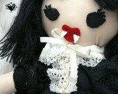 Little Vampire Girl Japanese Cloth Doll
